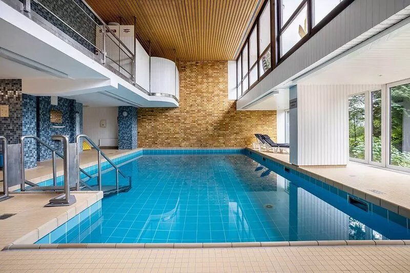 Studio Apartment 'Ferienwohnung Nr 96' with Shared Garden, Balcony and Wi-Fi