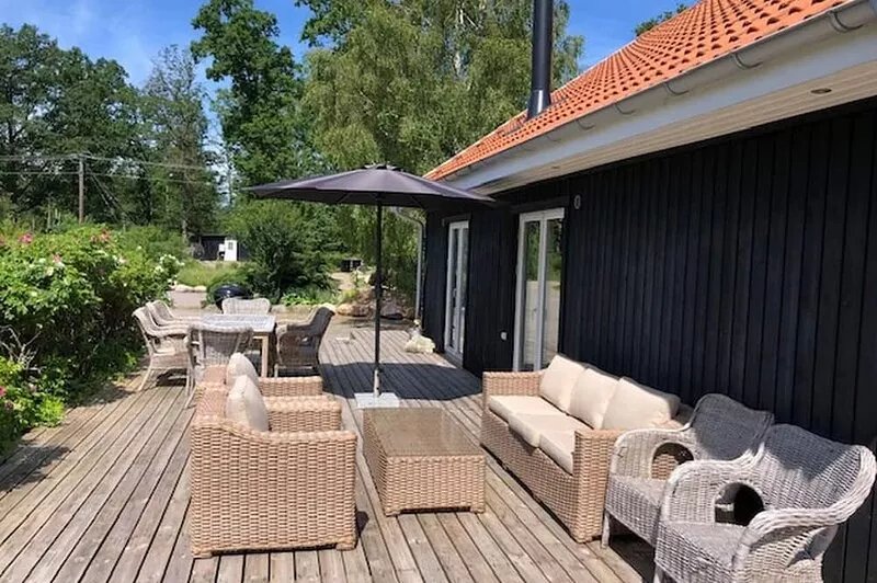 Lovely Swedish wooden house in southern Sweden