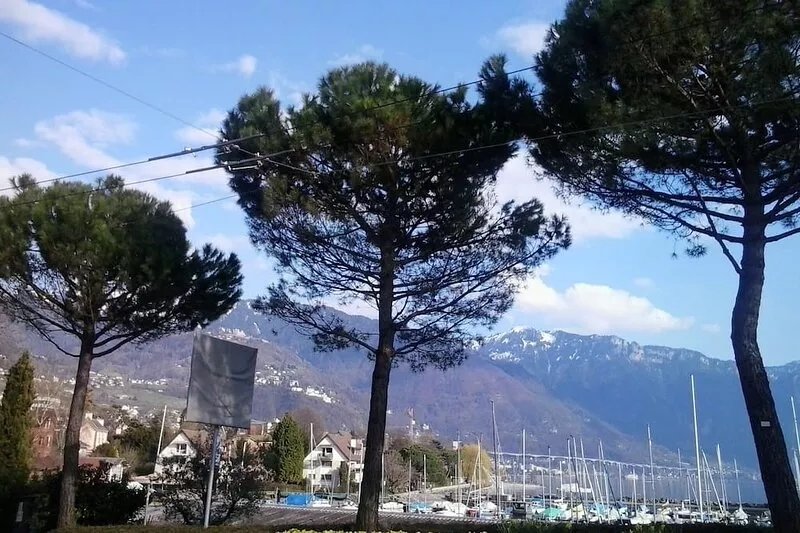 Montreux Lake Geneva, close to the lake