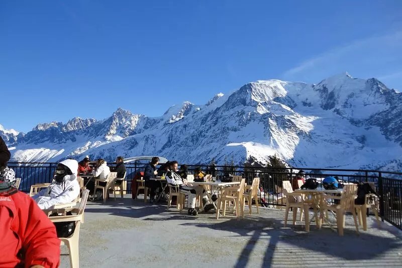 Chalet Sauna Chamonix Mont Blanc Prarion gondola access ski-in ski-out (5min)