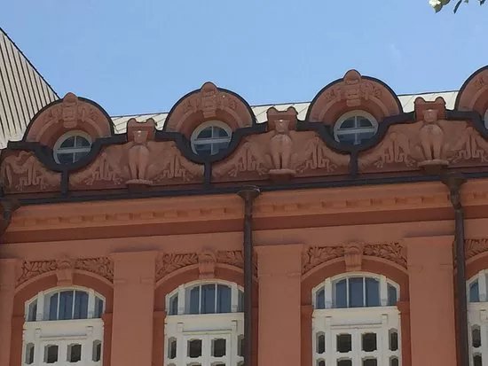 The building of the former Russian Embassy in Montenegro