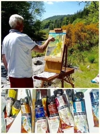 Art at Pengwernydd with Anita Woods