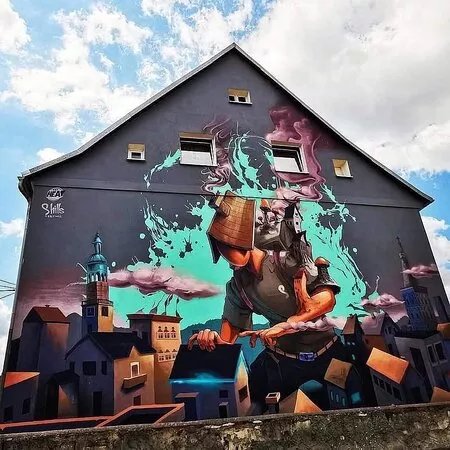 Mural Fat Heat | 9 Hills