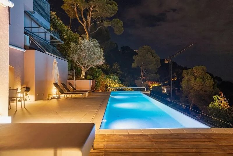 Beautiful Modern Hilltop Villa With Salt Water Infinity Pool And Stunning Views