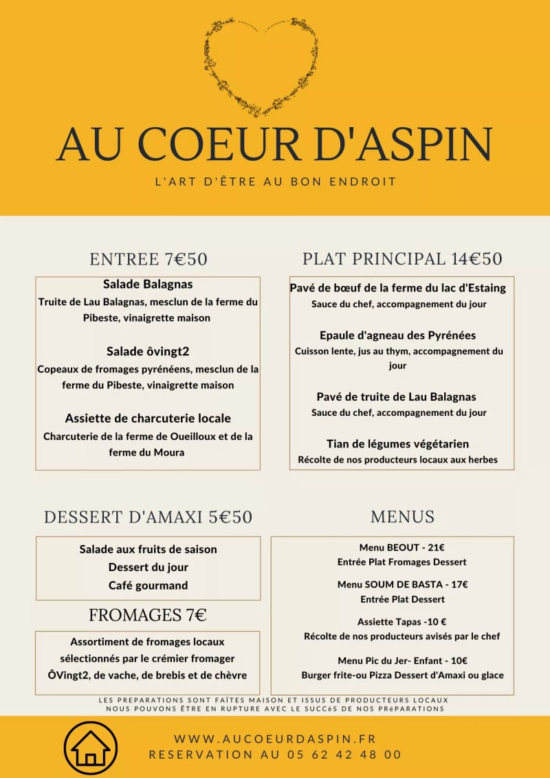 Au Coeur D'aspin