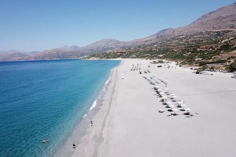 Holiday apartment in the country, pool, large garden, wifi| Triopetra, Crete