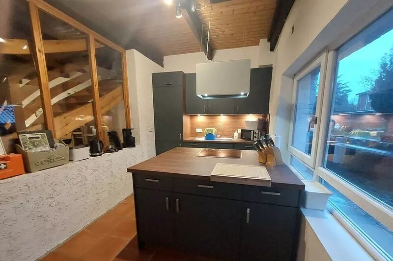 Newly renovated country house part with sauna + whirlpool, up to 8 people near