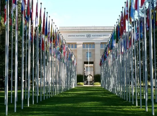 Avenue of the Flags - UN Geneva