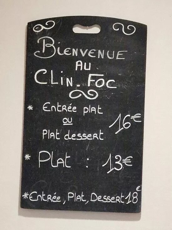 Restaurant Au Clin Foc
