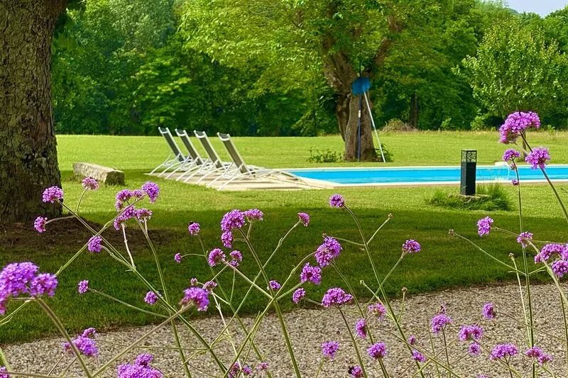 Lasclottes is a French Farmhouse with a Swimming Pool & 5 acres on the River Lot