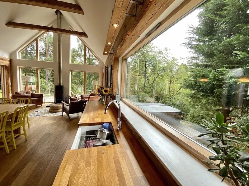 An Cala, (the Haven) Cairngorm National Park, Nethy Bridge, hot tub