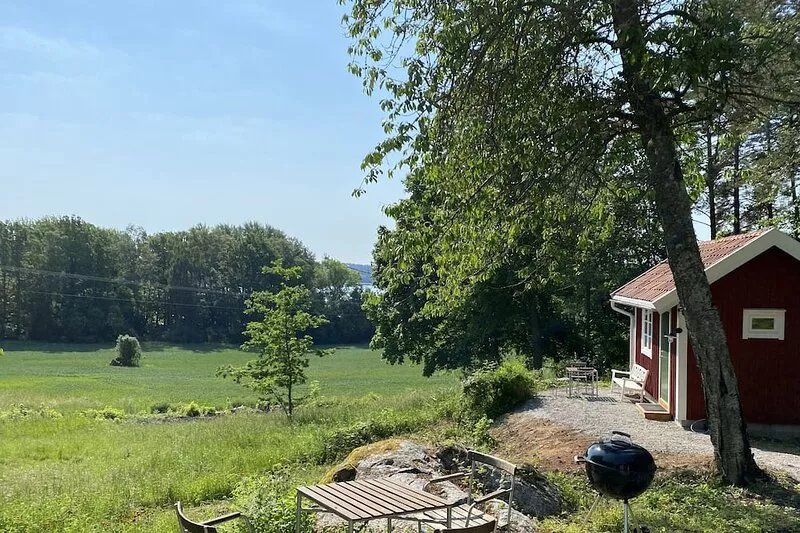 Country side farm house by the sea