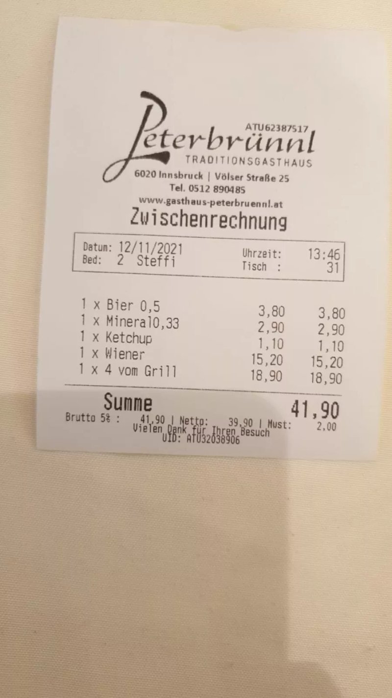 Gasthaus Peterbrünnl - Günter Heumader