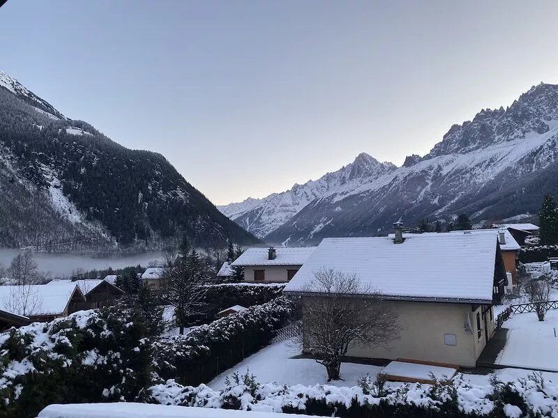 Large chalet at the foot of Mont Blanc ideal for groups.