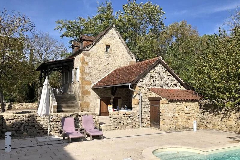 Exquisite secluded cottage for a couple, with terraces and private swimming pool