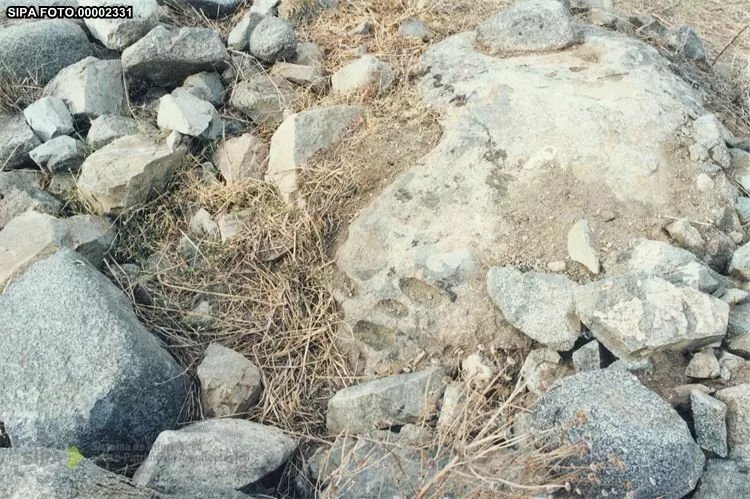 Bloco de granito insculturado da Herdade dos Perdigoes