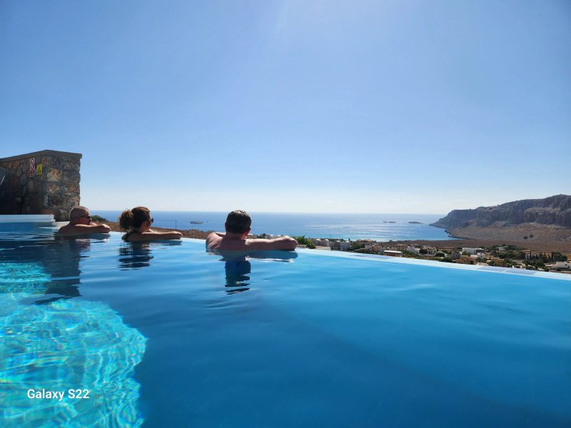 Villa Vitabel 3 Bedroom with Infinity Pool and Sea View in Lindos