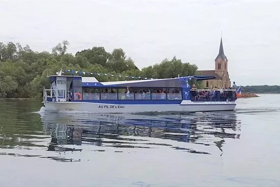 Bateau promenade " Au fil de l'eau" LAC DU DER
