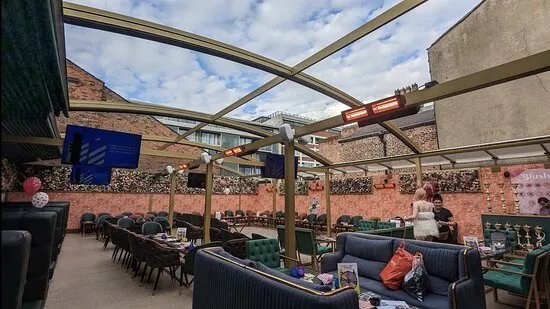 Blush Rooftop Garden