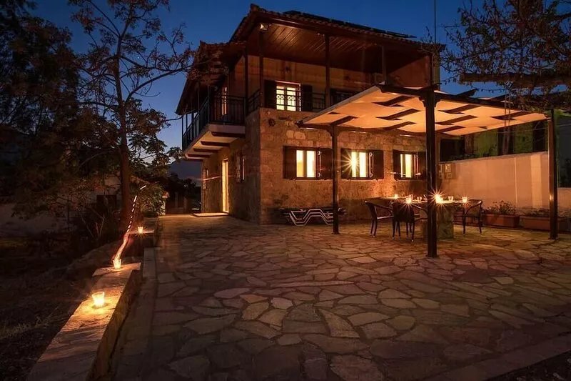 Rural idyll an directly at the sea: holiday house with wifi in Arcadia, Peloponn
