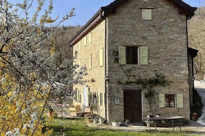 An ancient stone dwelling in the heart of the Apennines