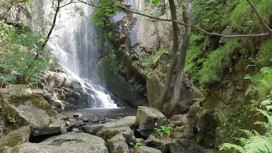 Cascada De Auga Caida
