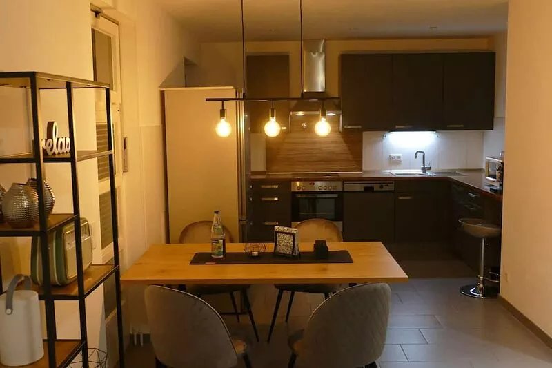Modern, spacious apartment for 1-3 people in a quiet residential area