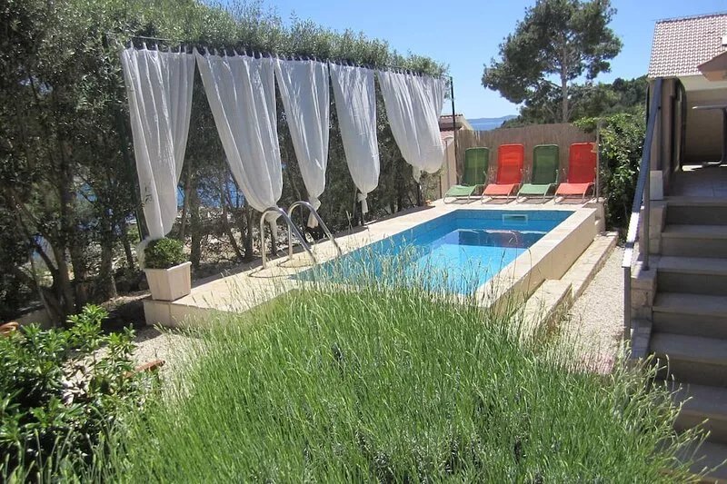 Villa with Private Pool And Sea Views  ★ 40 Meters From The Sea island Brac