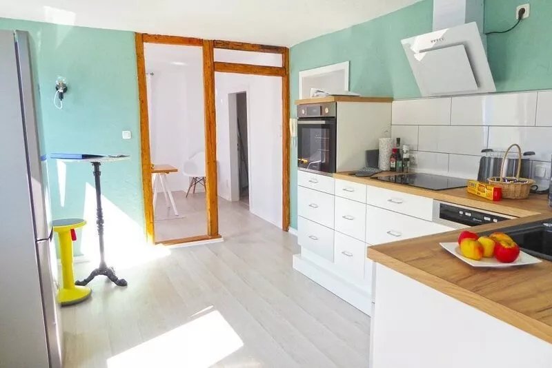 Fully equipped vacation apartment with roof terrace