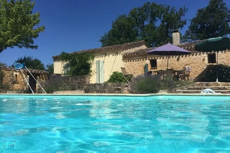 Hideaway Gite nestling under a magnificent 12th C. Chateau in beautiful Perigord