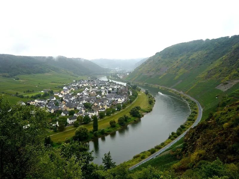 Modern, spacious, comfortable apartment with a fantastic view of the Moselle