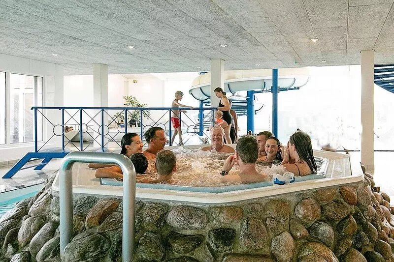 6 person holiday home on a holiday park