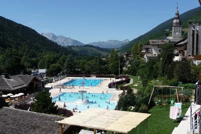 Appt with GARDEN - 4/5P - CHALET LES ARAVIS - le GRAND BORNAND center