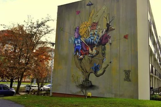 Pozytywka Mural