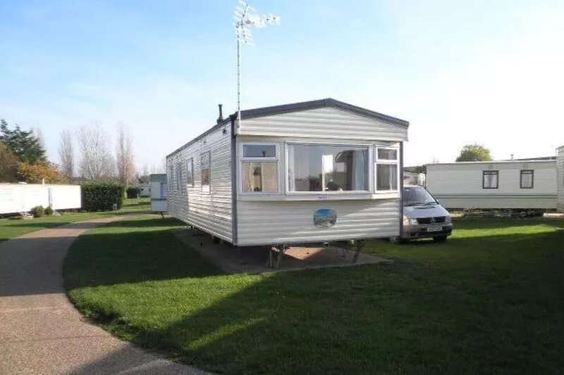 6 berth caravan on the Chase caravan park