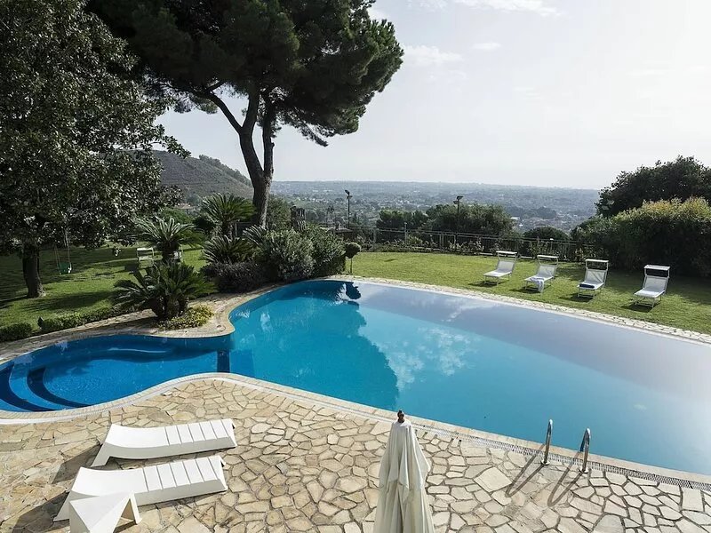Villa with Private Pool & Stunning Views on the Coast & Etna - 22 Sleeps!