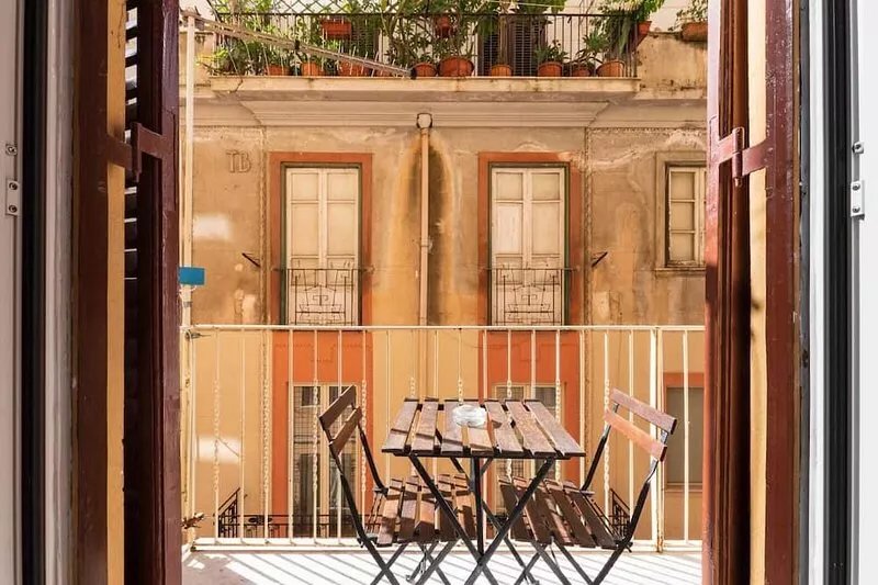 Free Wi-Fi, flat in the center of Palermo - Self check-in