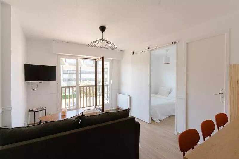 Le Cosy du Grand Cap - Appt avec balcon vue mer