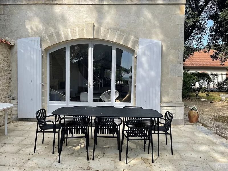 Exceptional sea view .character house with direct access to the beach