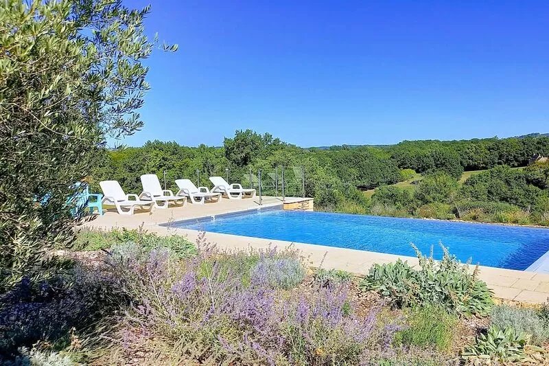 Clos Lamonzie - 4 air-conditionned bedrooms - private & heated pool