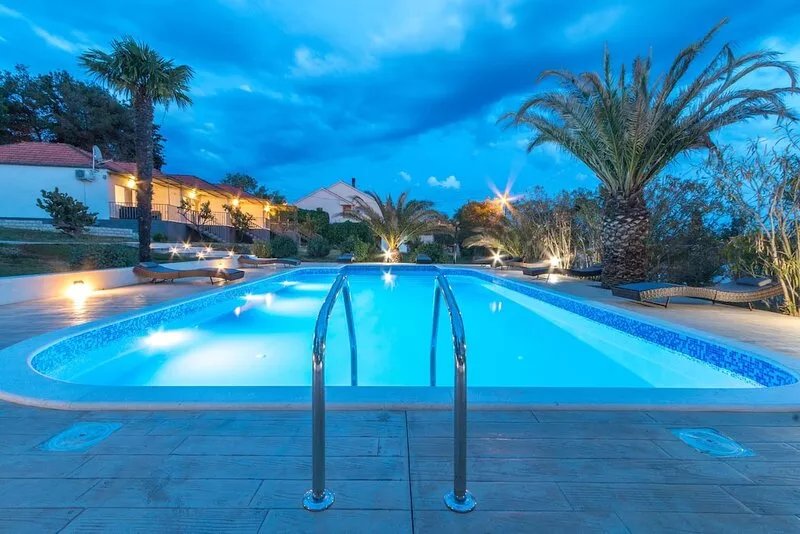 Luxury Holiday Home in Bibinje near Sea