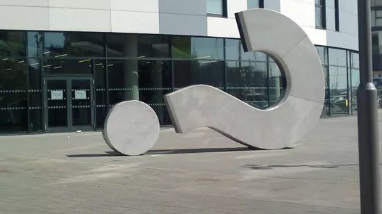The Question Mark Sculpture