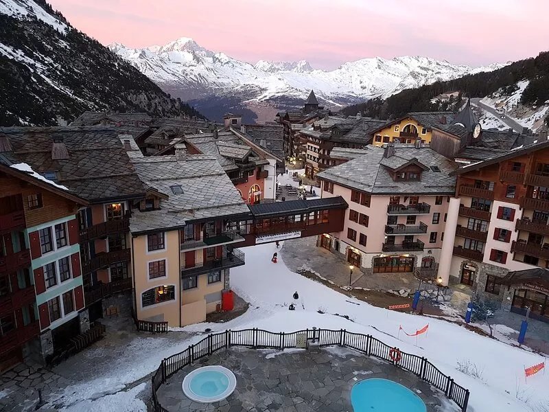 Les Arcs 1950 5* Ski-in/out_Spacious, Mt Blanc view, fireplace, pool, spa, x4