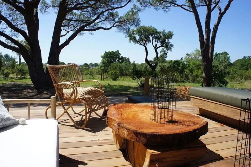 NEW VILLA for 12 people feet in the water on the beach of Palombaggia