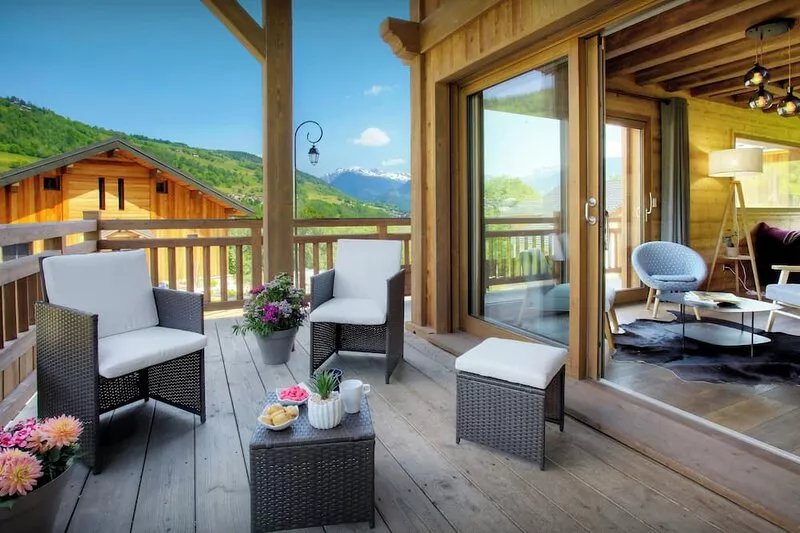 Chalet Pajules - alpine holiday for 10 in Valmorel, sauna - OVO Network
