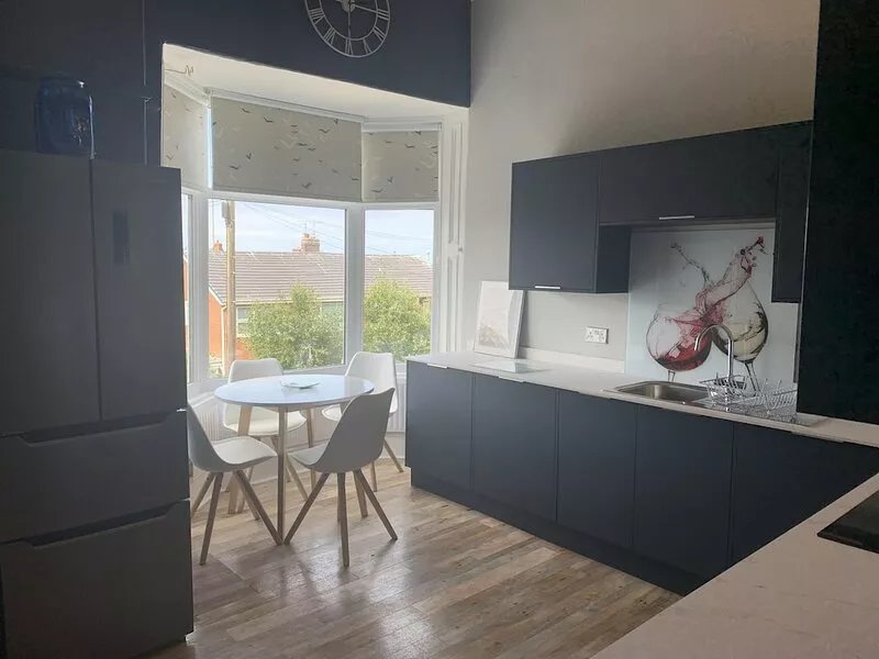 46B is a beautiful large  Apartment with Sea views in the heart of Tynemouth