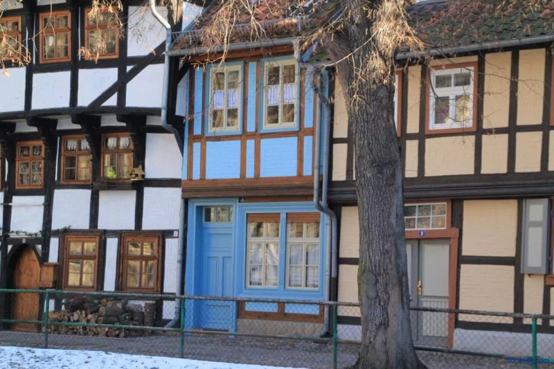 Blaues Hauschen