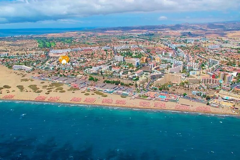 Large terrace 100 meters from the dunes of Maspalomas