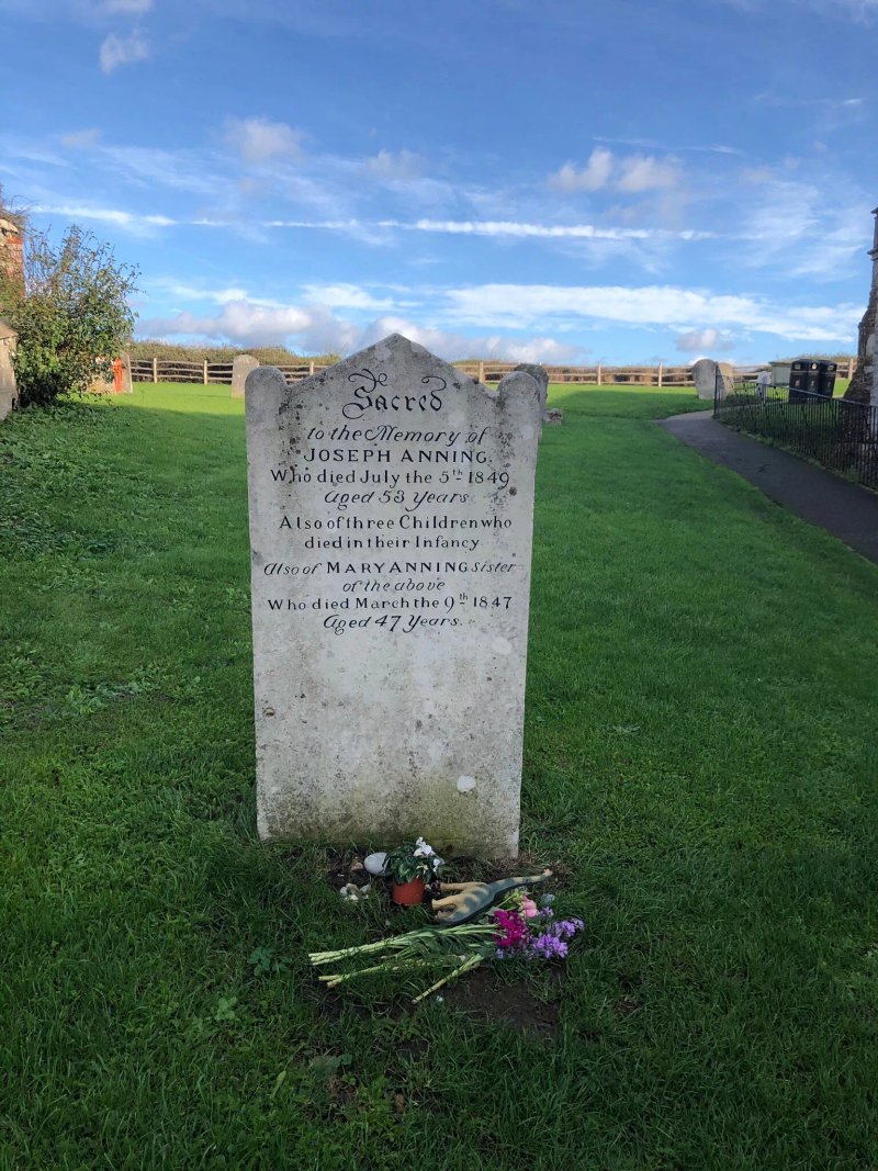Mary Anning's Grave