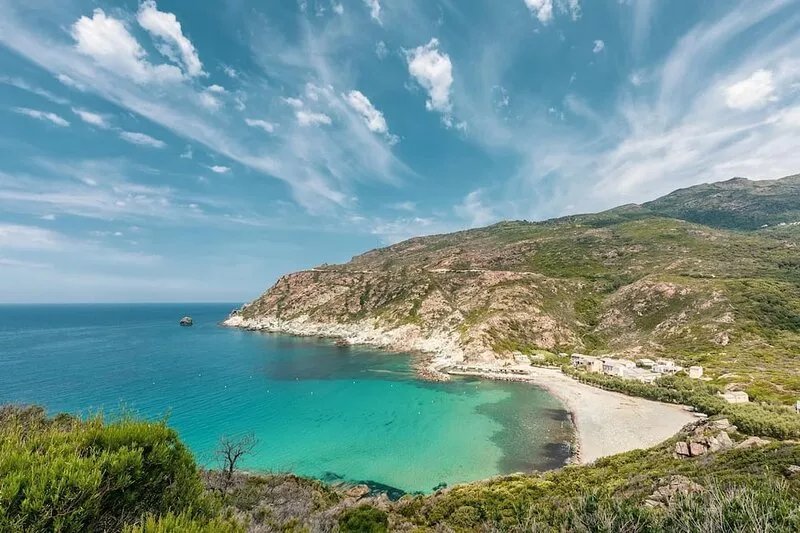 House ALL RIGHTS 6pers Cap-Corse Barretalli near sea Giottani
